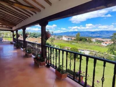 Casa campestre premium en Villa de Leyva – Sector San Marcos